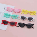 Vintage New Cat Eye Kids Sunglasses Boys Girls Small Triangle Frame Gift Sun Glasses Children Baby Oculos De Sol Infantil UV400
