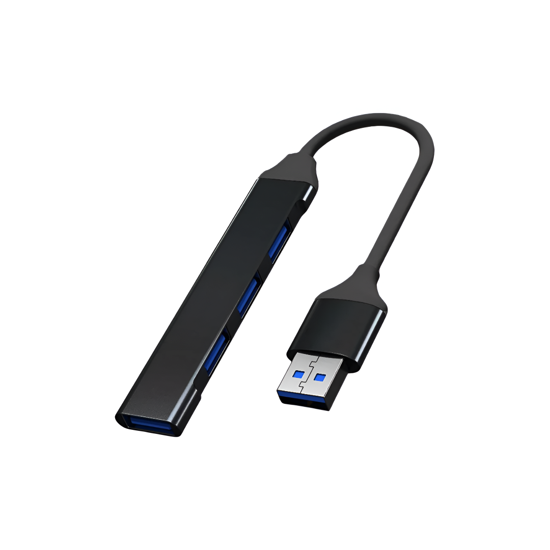 USB-C/USB Hub med 4 portar