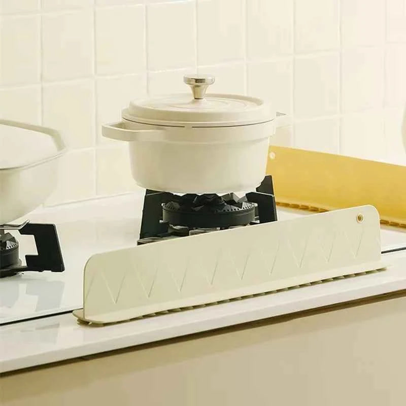 1pcs Silicone Sink Baffle Splash Guard With Suction Cups Non Slip Water Dam For Washing Dishes And Vegetables Adhesive Partition