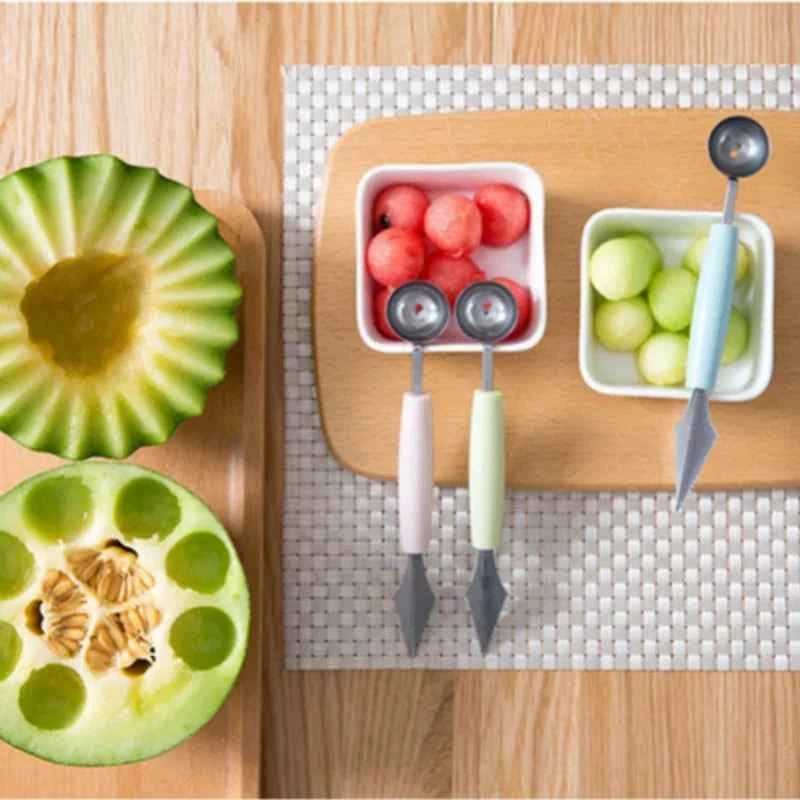 Multifunktionell fruktskärare